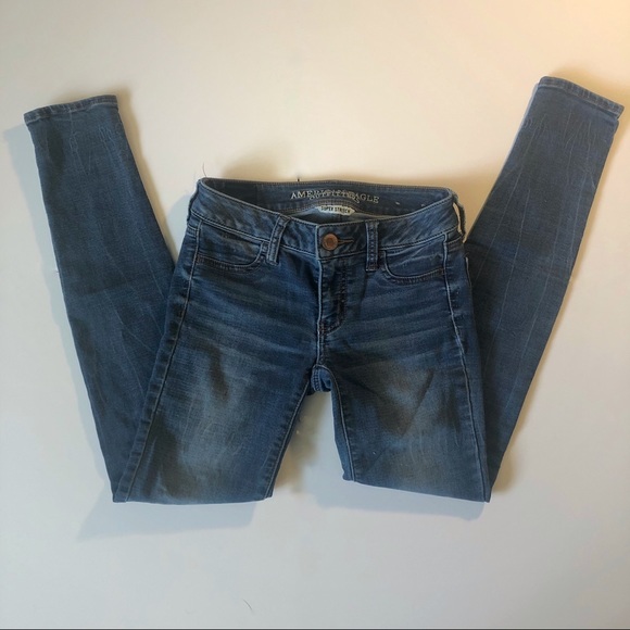 AEO super stretch jeggings, EUC - Picture 1 of 4